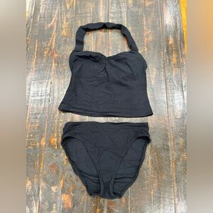 Bill Blass classic black Tankini bathing suit